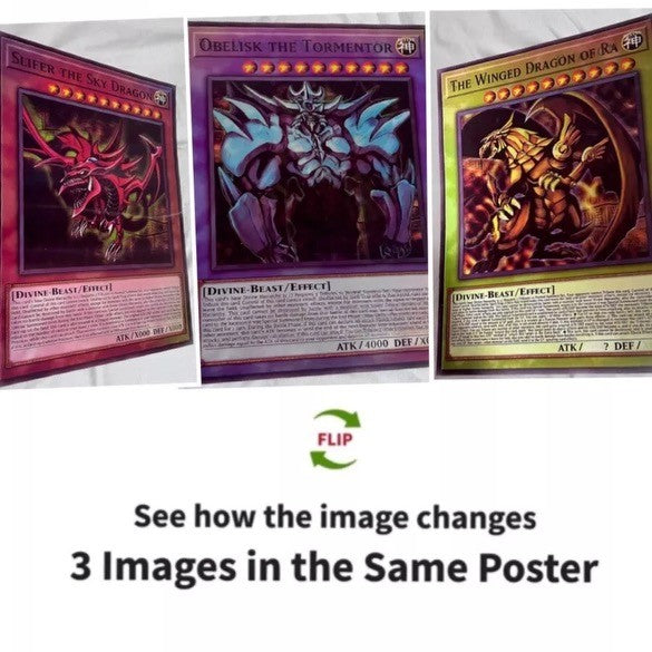 Yu-Gi-Oh! Jumbo 3D Lenticular Poster